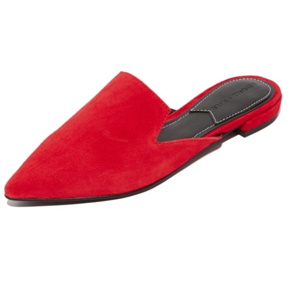 Kendall + Kylie Red Prism Mules